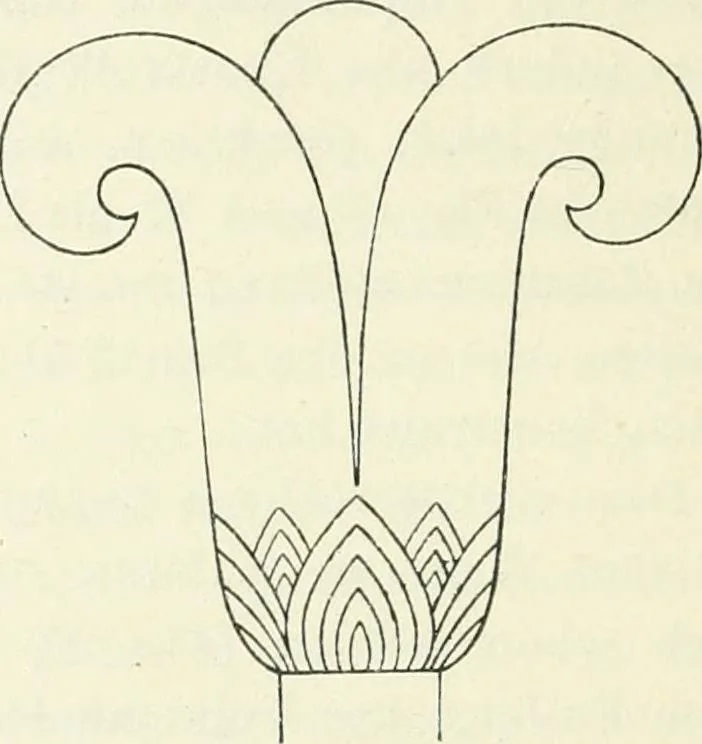An illustration from Stilfragen : Grundlegungen zu einer Geschichte der Ornamentik, 1893, leaf 87