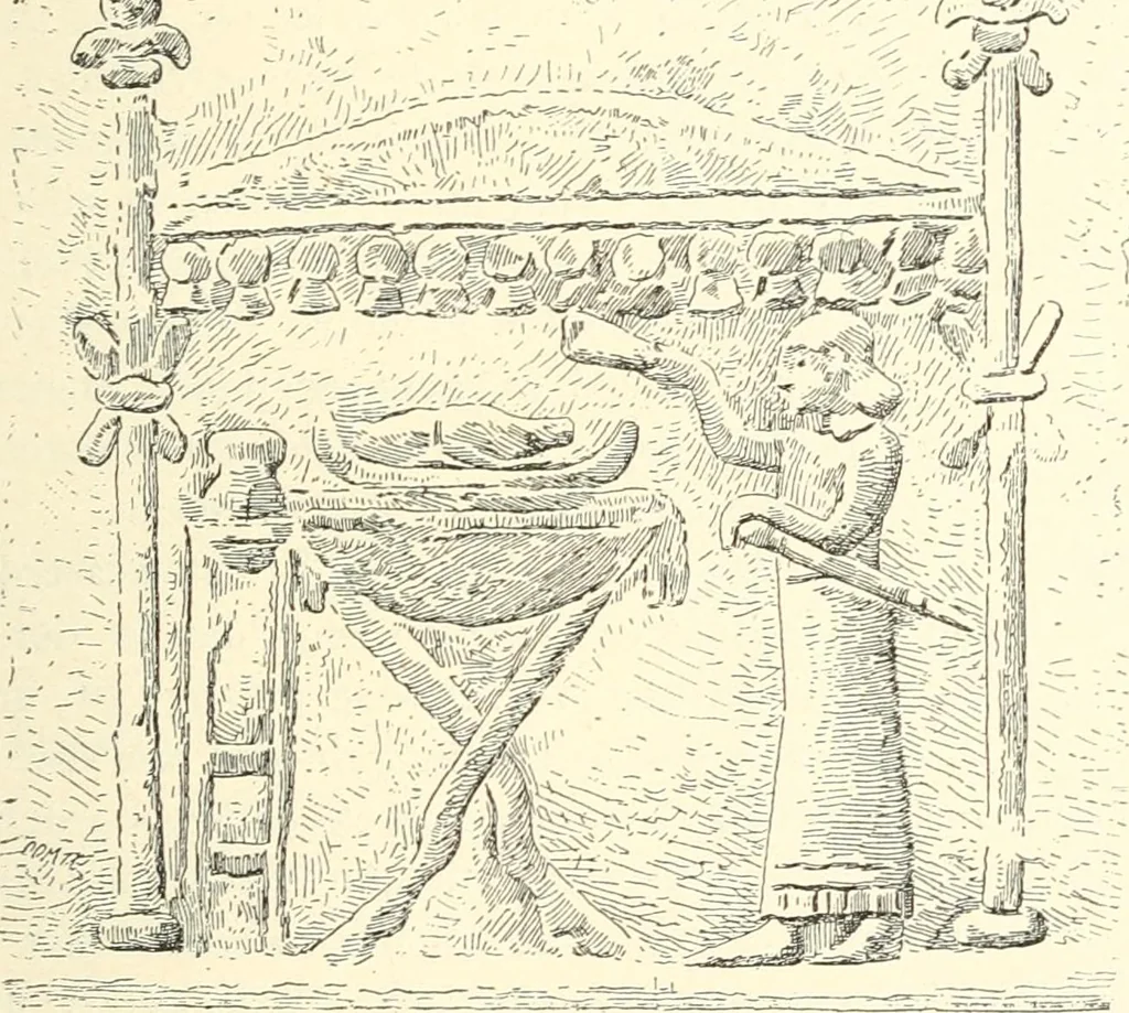 An illustration from Stilfragen : Grundlegungen zu einer Geschichte der Ornamentik, 1893, leaf 118