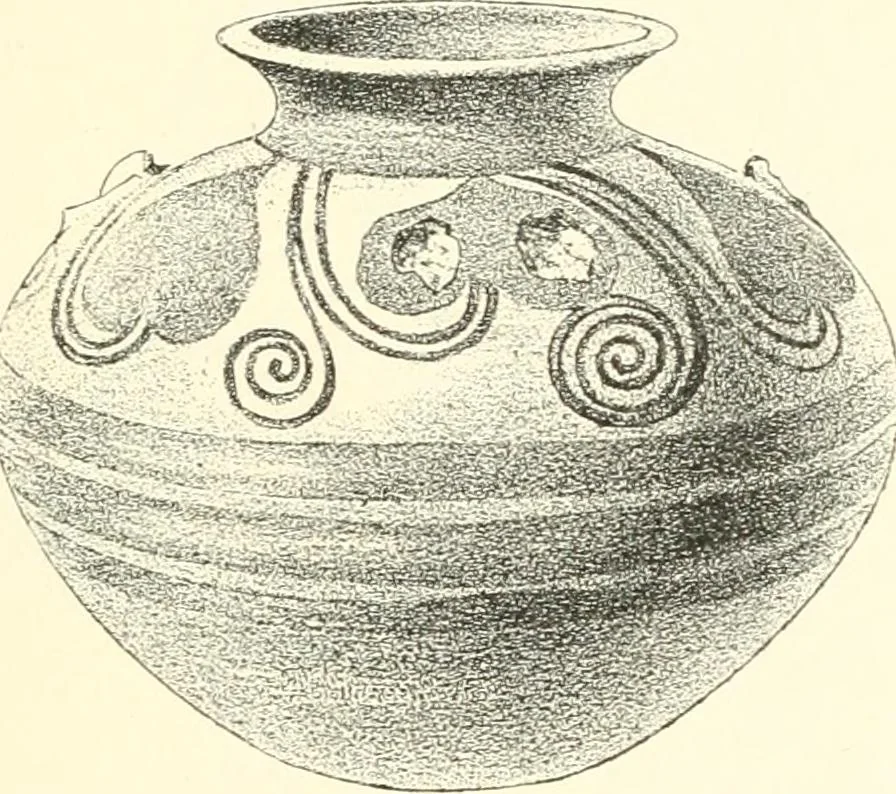 An illustration from Stilfragen : Grundlegungen zu einer Geschichte der Ornamentik, 1893, leaf 140
