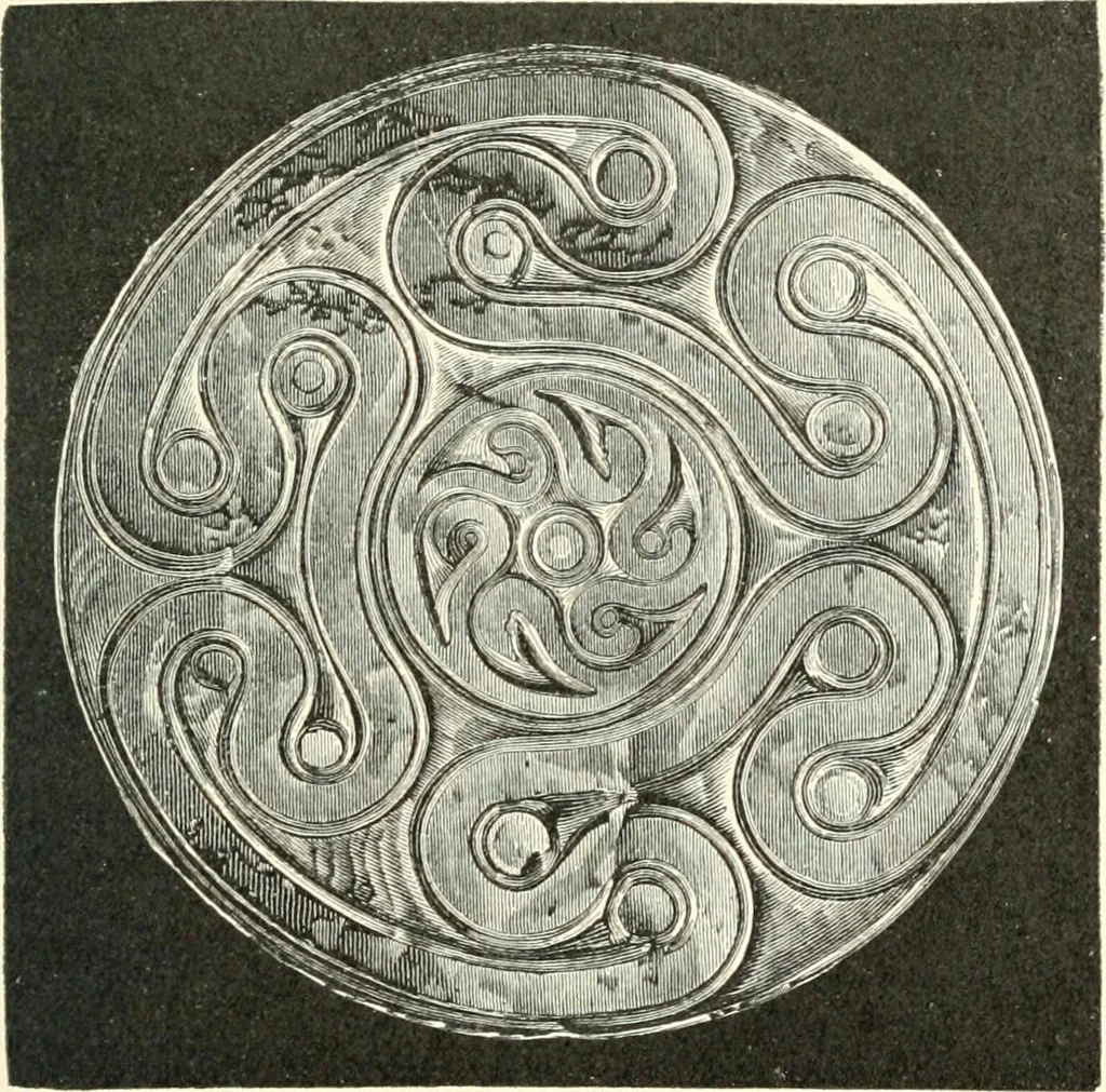 An illustration from Stilfragen : Grundlegungen zu einer Geschichte der Ornamentik, 1893, leaf 162