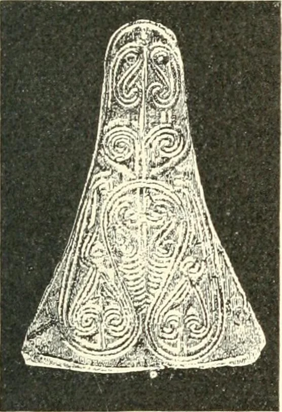 An illustration from Stilfragen : Grundlegungen zu einer Geschichte der Ornamentik, 1893, leaf 166