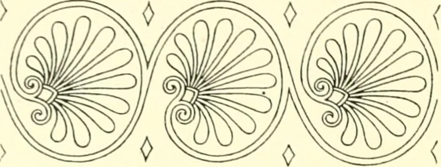 An illustration from Stilfragen : Grundlegungen zu einer Geschichte der Ornamentik, 1893, leaf 219