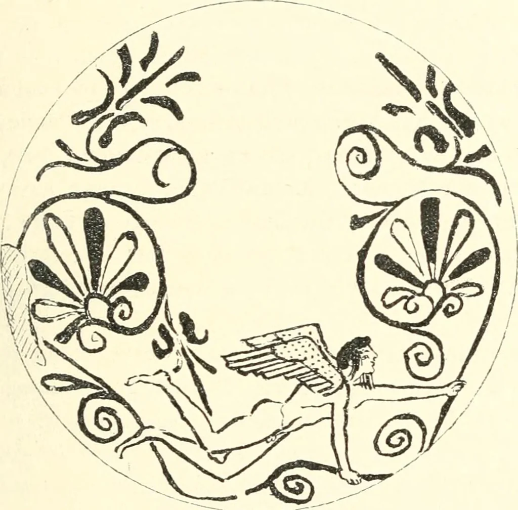 An illustration from Stilfragen : Grundlegungen zu einer Geschichte der Ornamentik, 1893, leaf 230