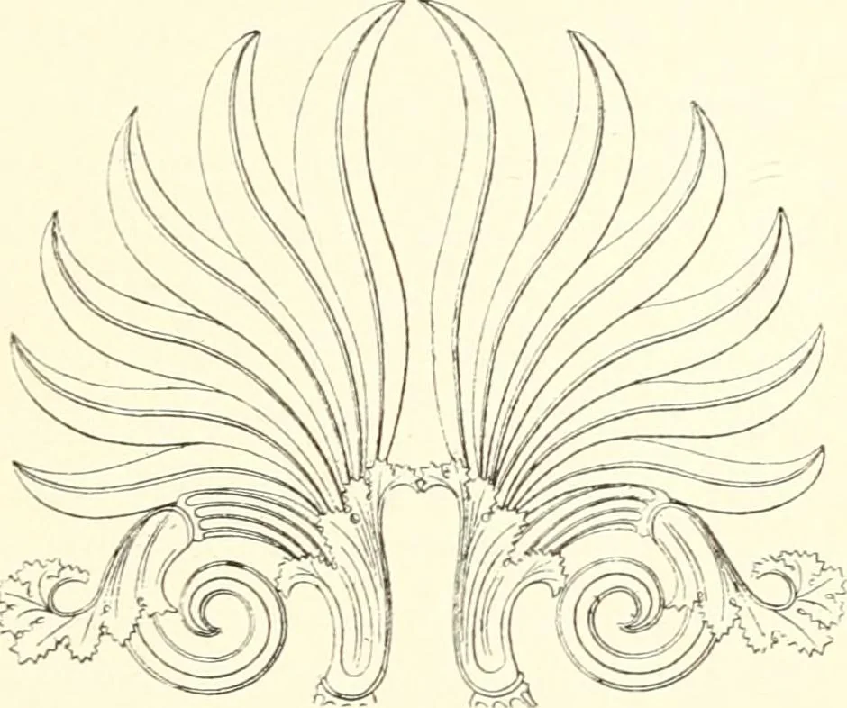 An illustration from Stilfragen : Grundlegungen zu einer Geschichte der Ornamentik, 1893, leaf 234
