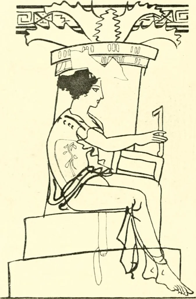 An illustration from Stilfragen : Grundlegungen zu einer Geschichte der Ornamentik, 1893, leaf 239