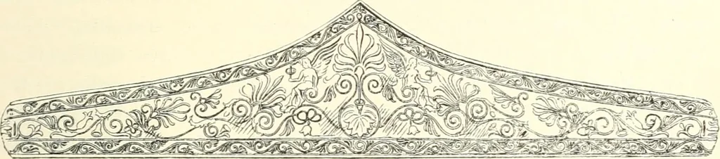 An illustration from Stilfragen : Grundlegungen zu einer Geschichte der Ornamentik, 1893, leaf 260