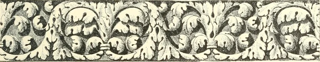 An illustration from Stilfragen : Grundlegungen zu einer Geschichte der Ornamentik, 1893, leaf 280