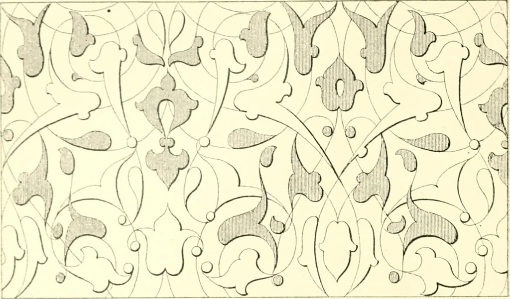 An illustration from Stilfragen : Grundlegungen zu einer Geschichte der Ornamentik, 1893, leaf 283