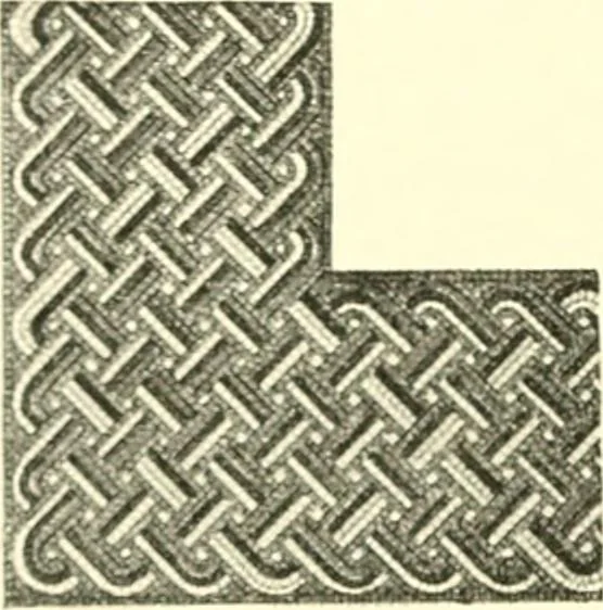 An illustration from Stilfragen : Grundlegungen zu einer Geschichte der Ornamentik, 1893, leaf 291