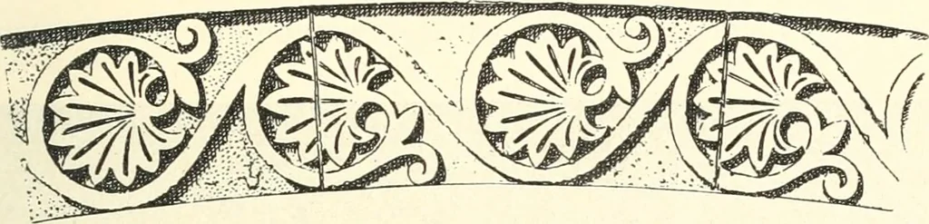 An illustration from Stilfragen : Grundlegungen zu einer Geschichte der Ornamentik, 1893, leaf 316