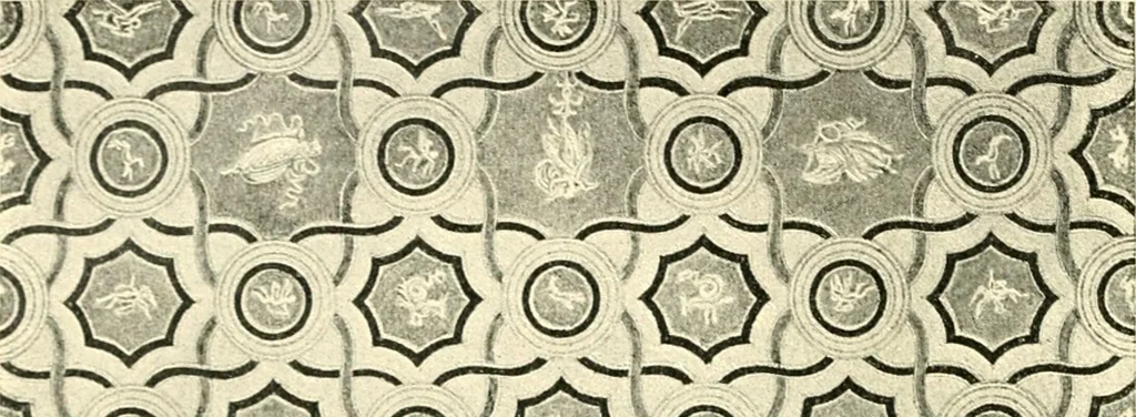 An illustration from Stilfragen : Grundlegungen zu einer Geschichte der Ornamentik, 1893, leaf 335
