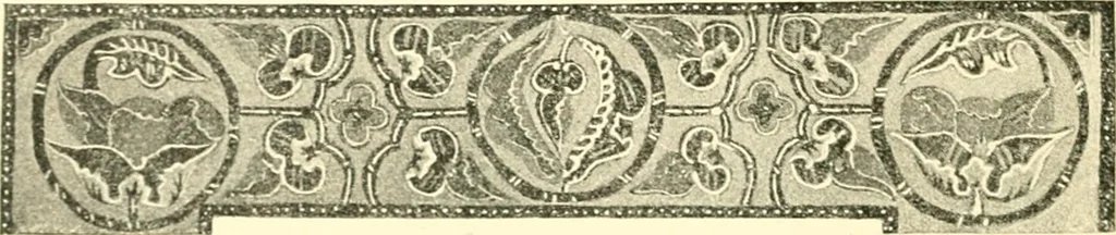 An illustration from Stilfragen : Grundlegungen zu einer Geschichte der Ornamentik, 1893, leaf 351
