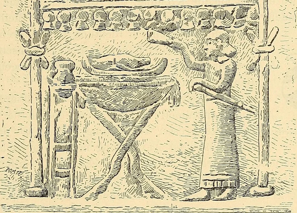 An illustration from Stilfragen : Grundlegungen zu einer Geschichte der Ornamentik, 1893, leaf 118
