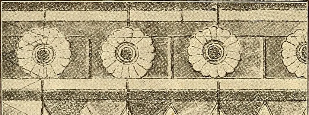 An illustration from Stilfragen : Grundlegungen zu einer Geschichte der Ornamentik, 1893, leaf 133