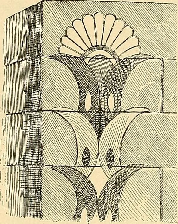 An illustration from Stilfragen : Grundlegungen zu einer Geschichte der Ornamentik, 1893, leaf 134