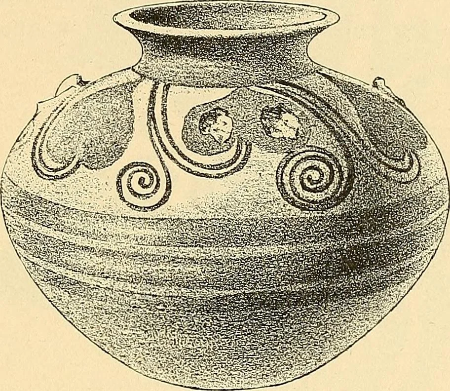 An illustration from Stilfragen : Grundlegungen zu einer Geschichte der Ornamentik, 1893, leaf 140