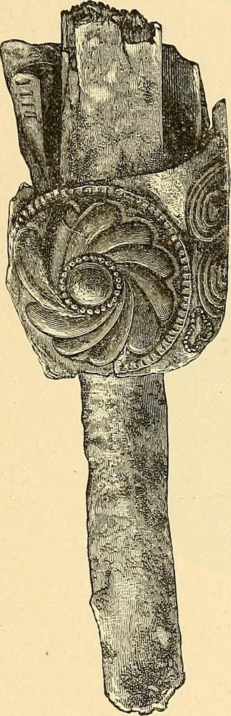 An illustration from Stilfragen : Grundlegungen zu einer Geschichte der Ornamentik, 1893, leaf 142