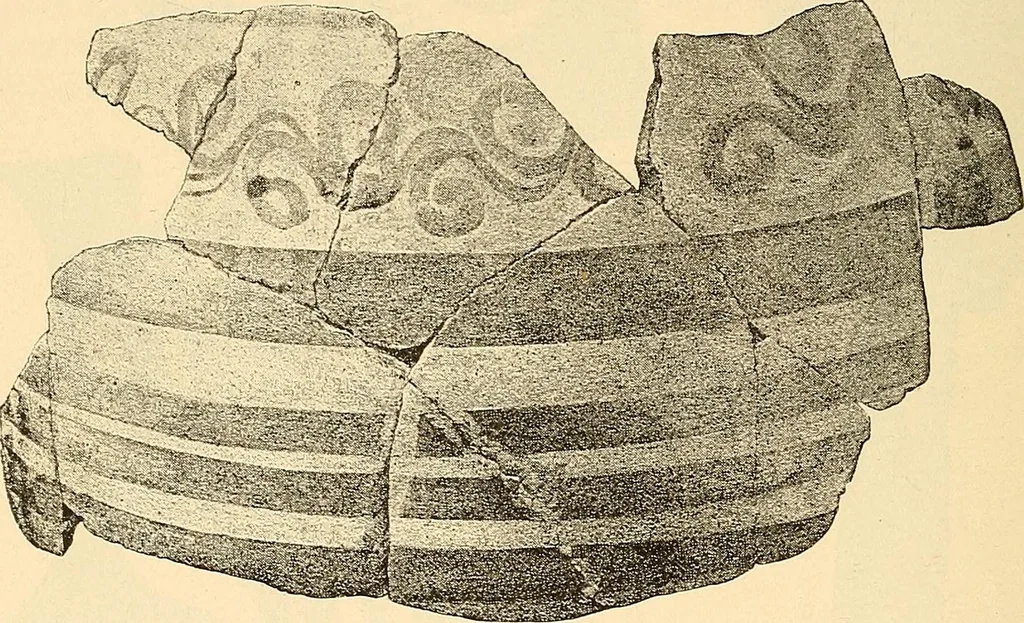 An illustration from Stilfragen : Grundlegungen zu einer Geschichte der Ornamentik, 1893, leaf 143