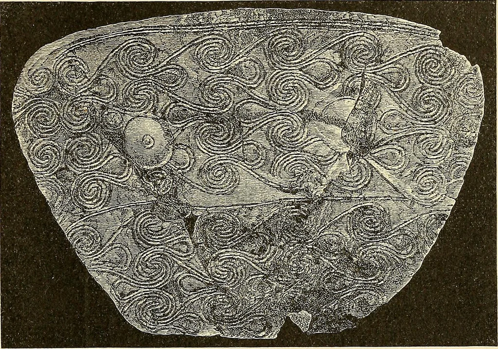 An illustration from Stilfragen : Grundlegungen zu einer Geschichte der Ornamentik, 1893, leaf 160