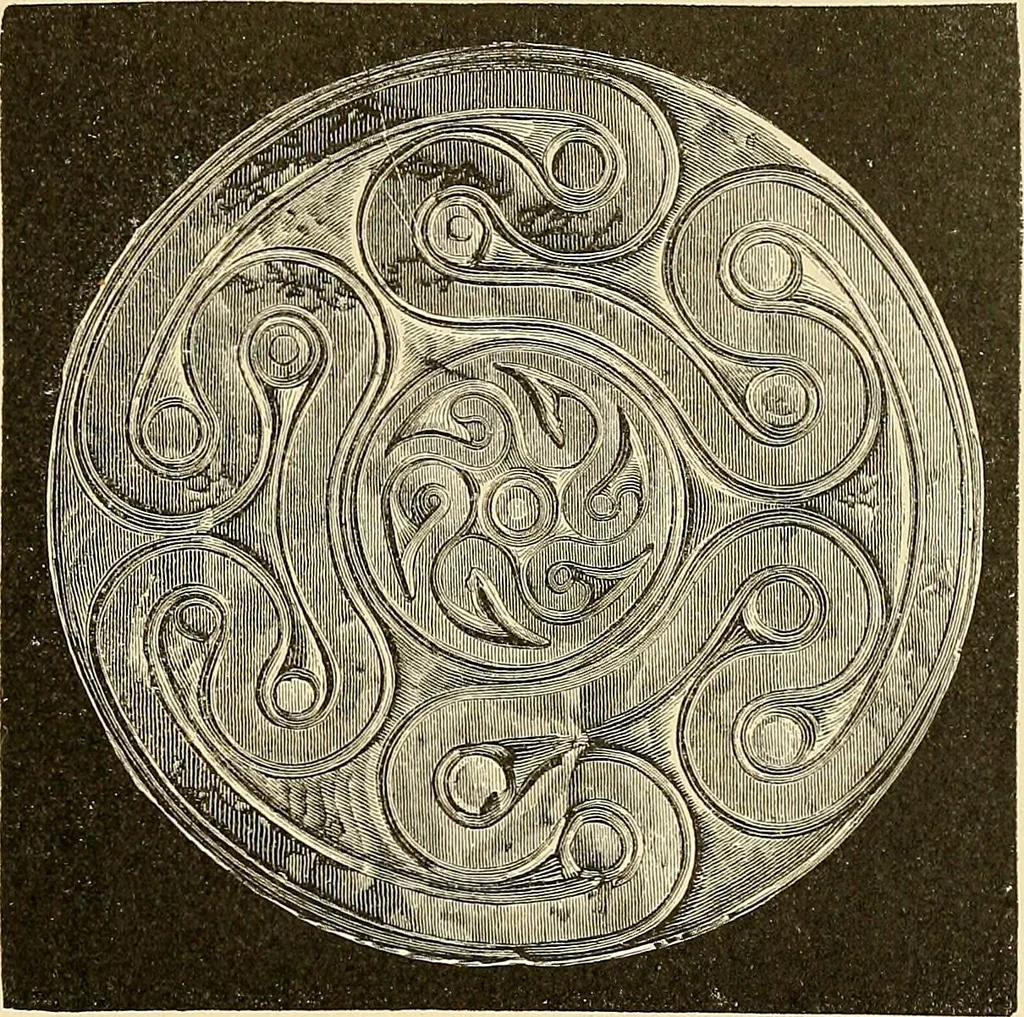 An illustration from Stilfragen : Grundlegungen zu einer Geschichte der Ornamentik, 1893, leaf 162