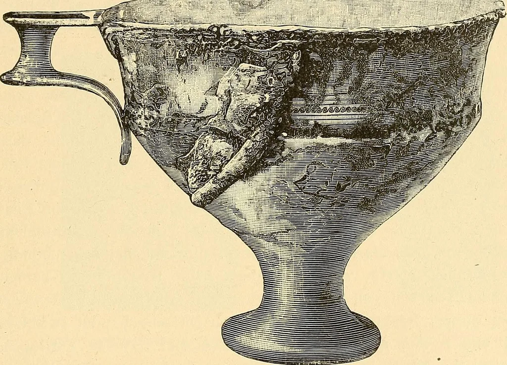 An illustration from Stilfragen : Grundlegungen zu einer Geschichte der Ornamentik, 1893, leaf 164
