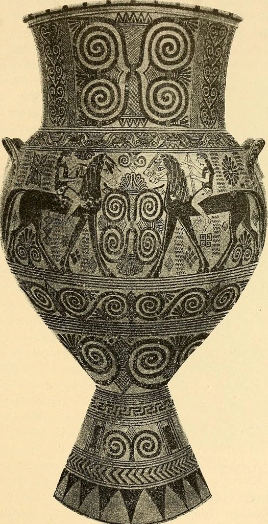 An illustration from Stilfragen : Grundlegungen zu einer Geschichte der Ornamentik, 1893, leaf 178
