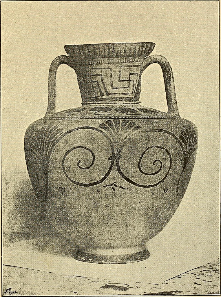 An illustration from Stilfragen : Grundlegungen zu einer Geschichte der Ornamentik, 1893, leaf 190