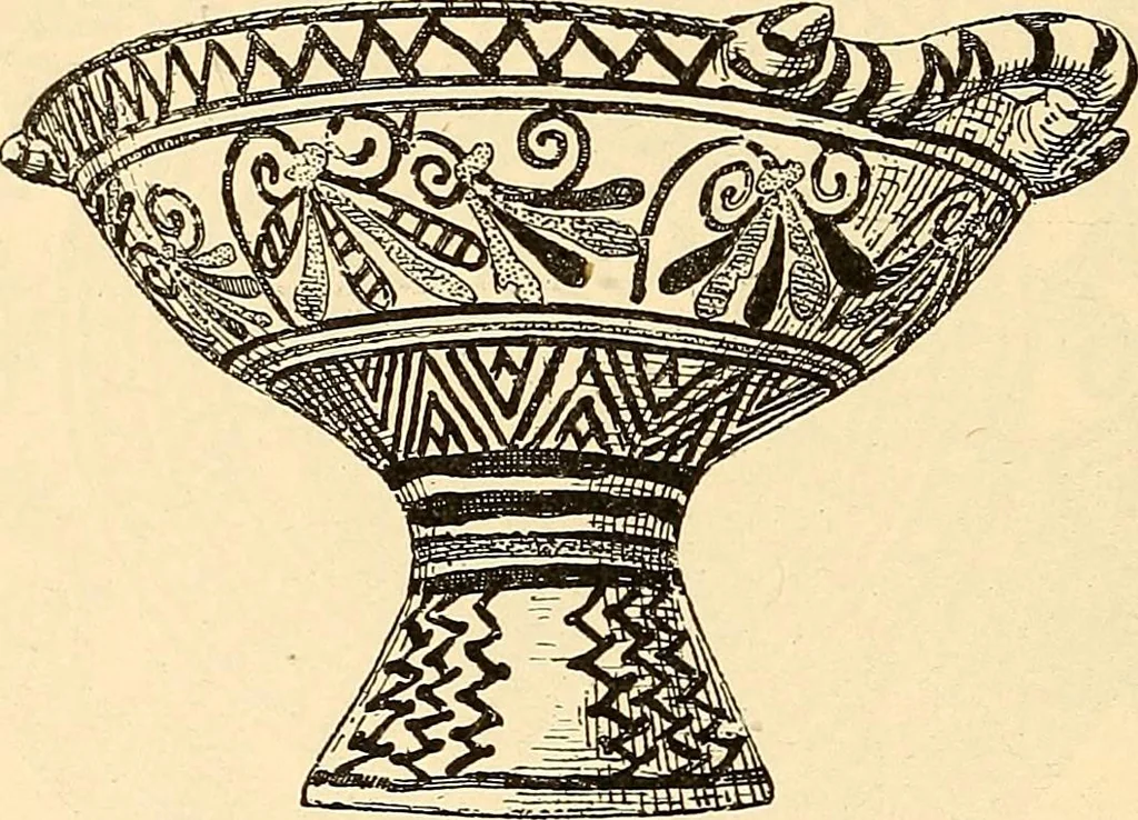 An illustration from Stilfragen : Grundlegungen zu einer Geschichte der Ornamentik, 1893, leaf 197