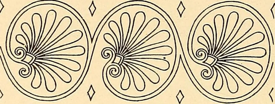 An illustration from Stilfragen : Grundlegungen zu einer Geschichte der Ornamentik, 1893, leaf 219
