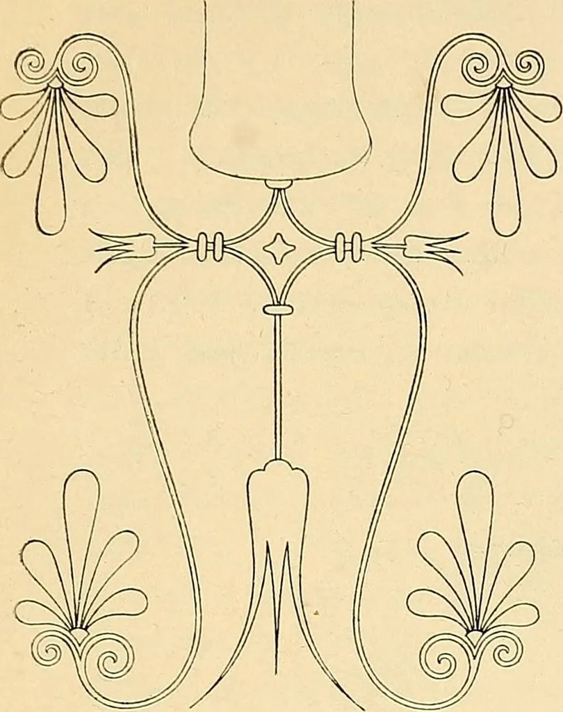 An illustration from Stilfragen : Grundlegungen zu einer Geschichte der Ornamentik, 1893, leaf 224