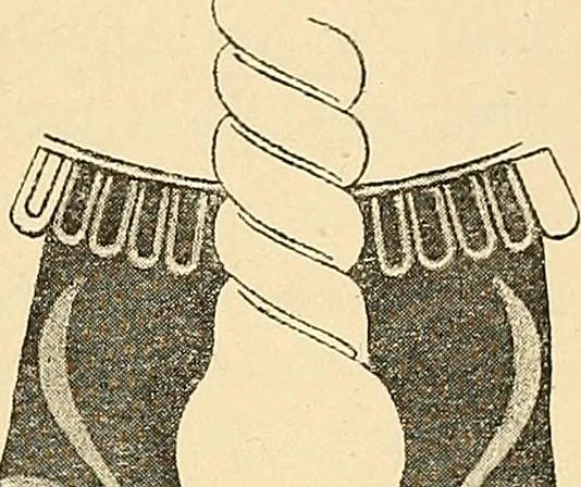 An illustration from Stilfragen : Grundlegungen zu einer Geschichte der Ornamentik, 1893, leaf 226