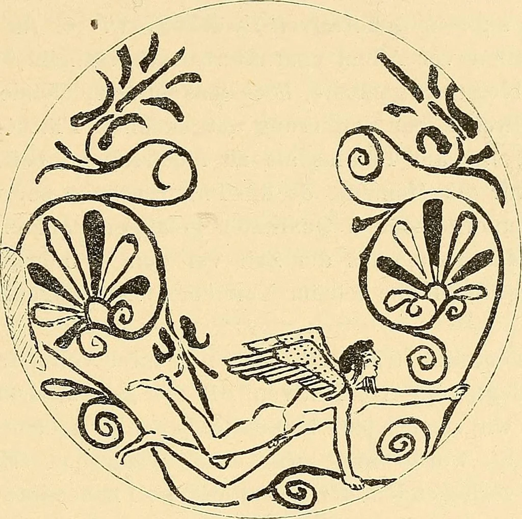 An illustration from Stilfragen : Grundlegungen zu einer Geschichte der Ornamentik, 1893, leaf 230