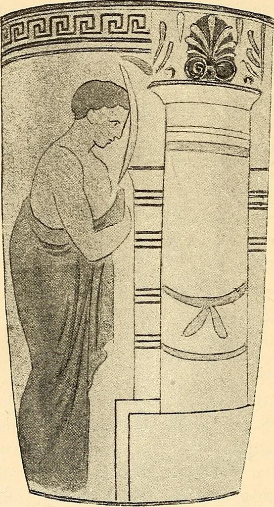 An illustration from Stilfragen : Grundlegungen zu einer Geschichte der Ornamentik, 1893, leaf 253