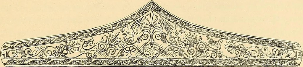 An illustration from Stilfragen : Grundlegungen zu einer Geschichte der Ornamentik, 1893, leaf 260