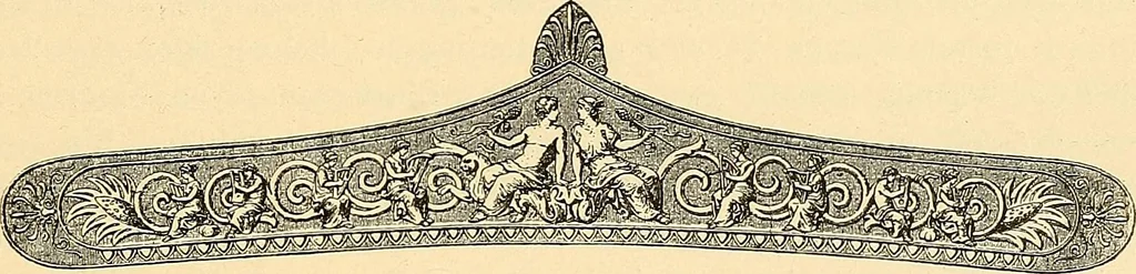 An illustration from Stilfragen : Grundlegungen zu einer Geschichte der Ornamentik, 1893, leaf 260