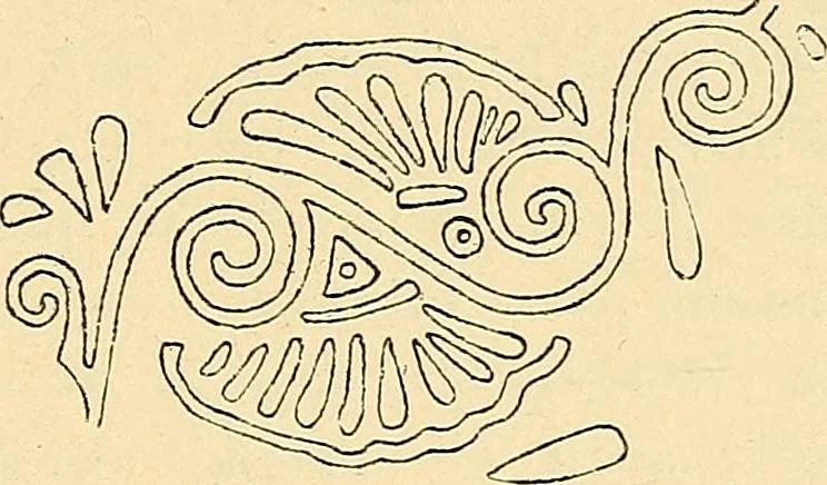 An illustration from Stilfragen : Grundlegungen zu einer Geschichte der Ornamentik, 1893, leaf 270