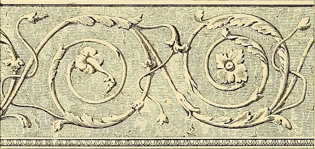 An illustration from Stilfragen : Grundlegungen zu einer Geschichte der Ornamentik, 1893, leaf 273