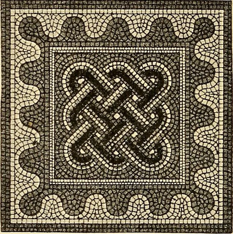 An illustration from Stilfragen : Grundlegungen zu einer Geschichte der Ornamentik, 1893, leaf 291