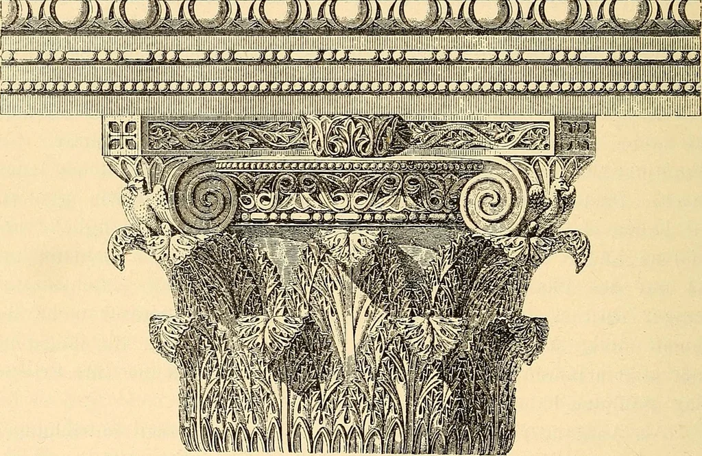 An illustration from Stilfragen : Grundlegungen zu einer Geschichte der Ornamentik, 1893, leaf 299