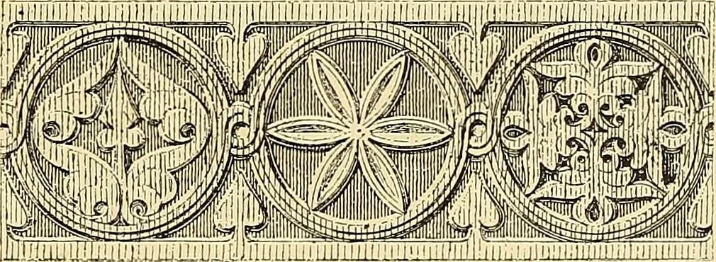 An illustration from Stilfragen : Grundlegungen zu einer Geschichte der Ornamentik, 1893, leaf 310
