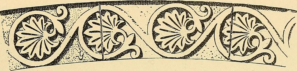 An illustration from Stilfragen : Grundlegungen zu einer Geschichte der Ornamentik, 1893, leaf 316