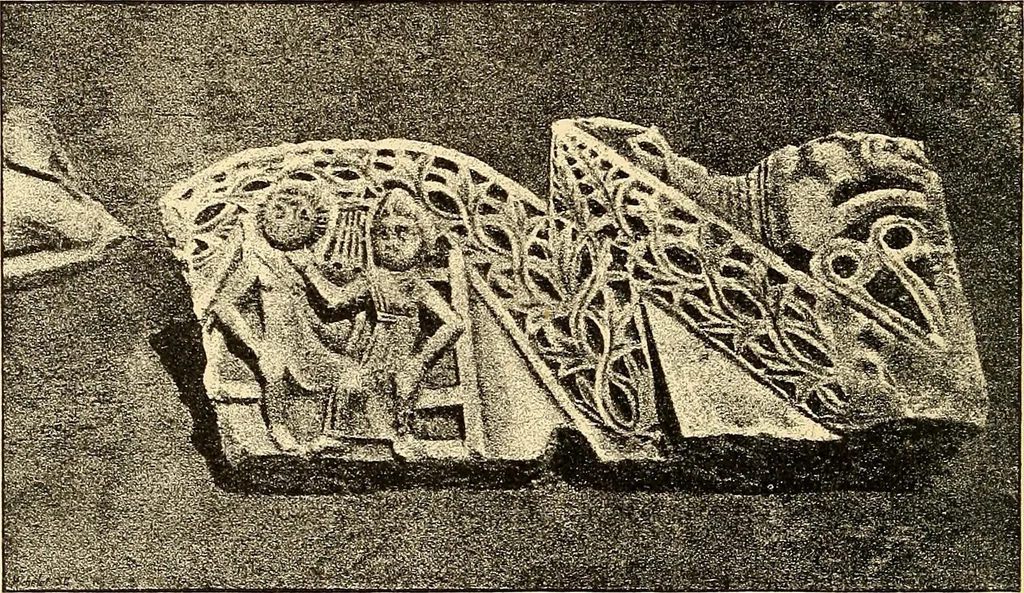 An illustration from Stilfragen : Grundlegungen zu einer Geschichte der Ornamentik, 1893, leaf 317