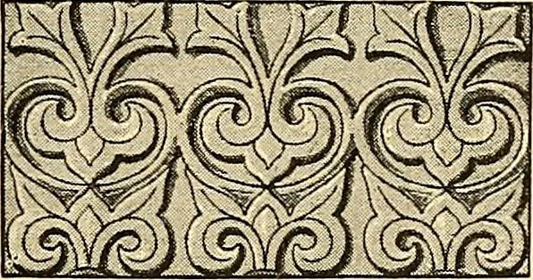An illustration from Stilfragen : Grundlegungen zu einer Geschichte der Ornamentik, 1893, leaf 324
