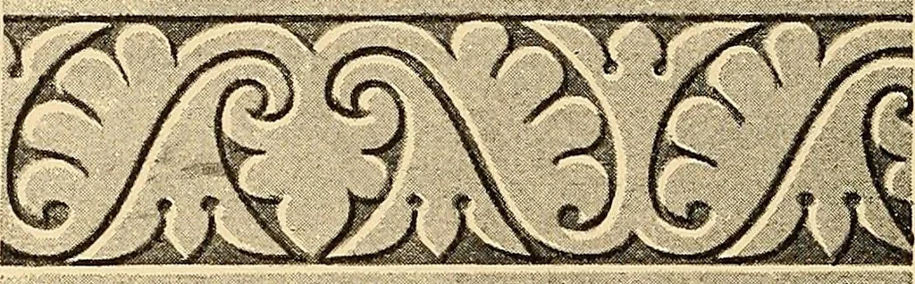 An illustration from Stilfragen : Grundlegungen zu einer Geschichte der Ornamentik, 1893, leaf 327