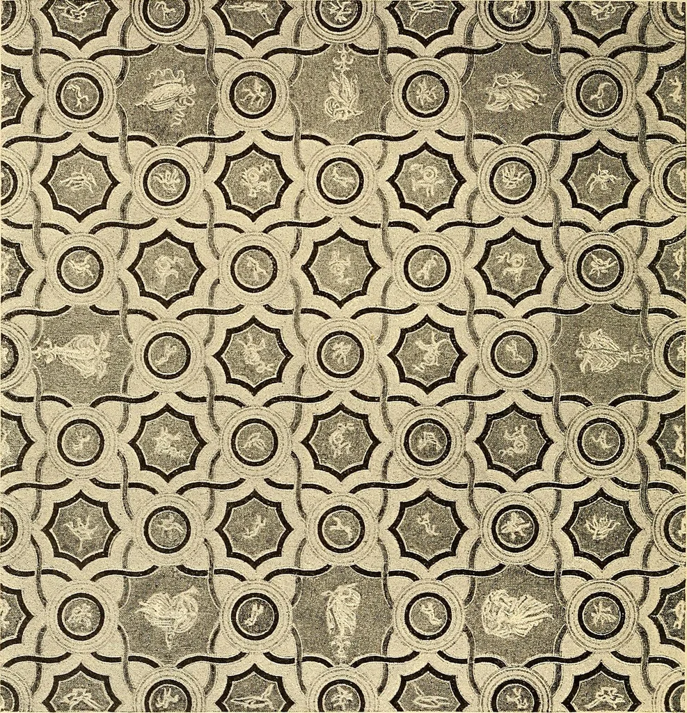 An illustration from Stilfragen : Grundlegungen zu einer Geschichte der Ornamentik, 1893, leaf 335
