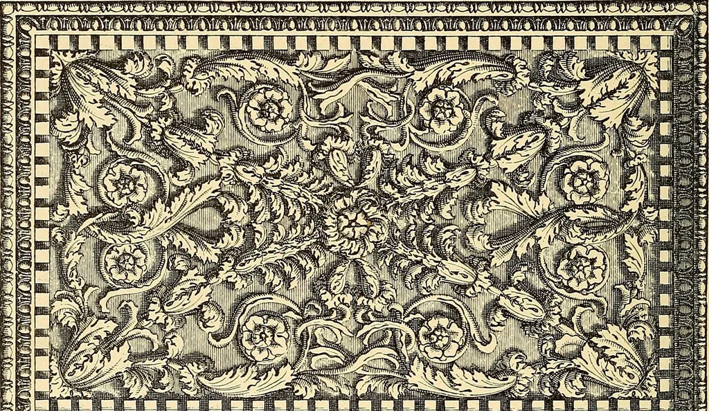An illustration from Stilfragen : Grundlegungen zu einer Geschichte der Ornamentik, 1893, leaf 337