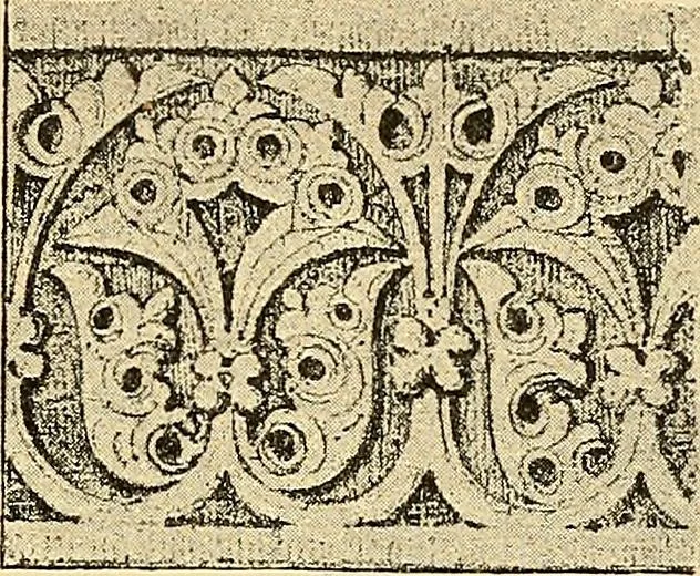 An illustration from Stilfragen : Grundlegungen zu einer Geschichte der Ornamentik, 1893, leaf 354