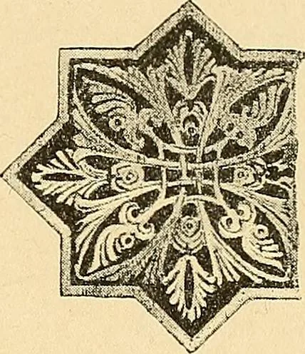 An illustration from Stilfragen : Grundlegungen zu einer Geschichte der Ornamentik, 1893, leaf 354
