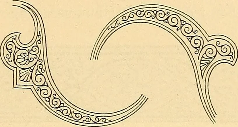 An illustration from Stilfragen : Grundlegungen zu einer Geschichte der Ornamentik, 1893, leaf 356