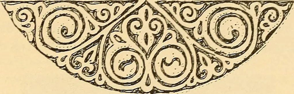An illustration from Stilfragen : Grundlegungen zu einer Geschichte der Ornamentik, 1893, leaf 358